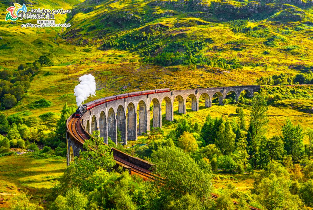 قطار بخار Jacobite - اسکاتلند